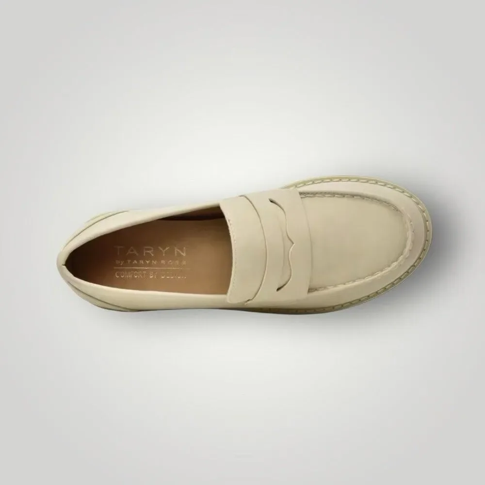 Taryn by Taryn‎ Rose NEW Devanie Slip On Loafers Comfort Shoes Women’s 9 Sand